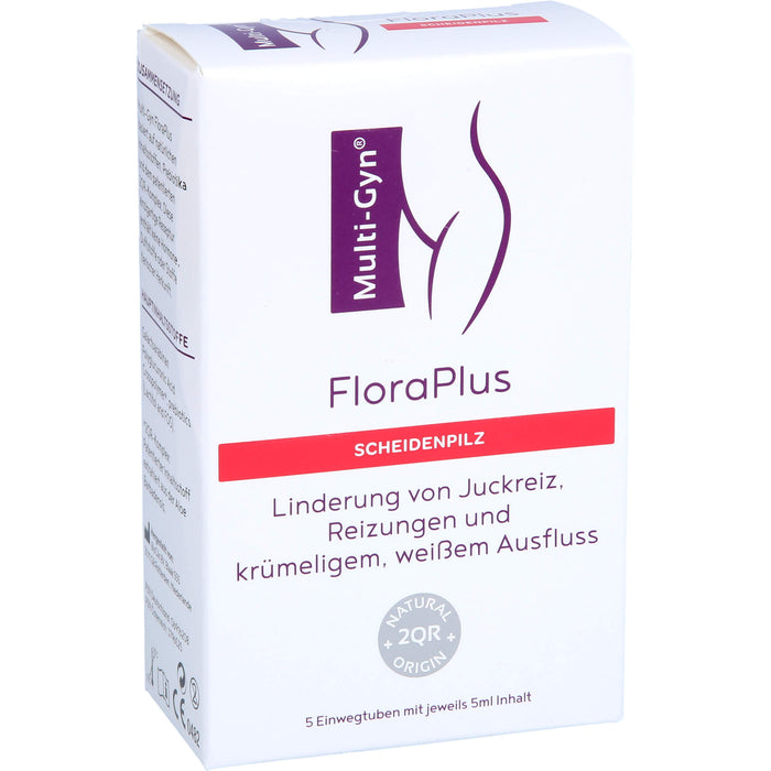 Multi-Gyn FloraPlus gegen Scheidenpilz Einwegtuben, 5 pcs. Tubes