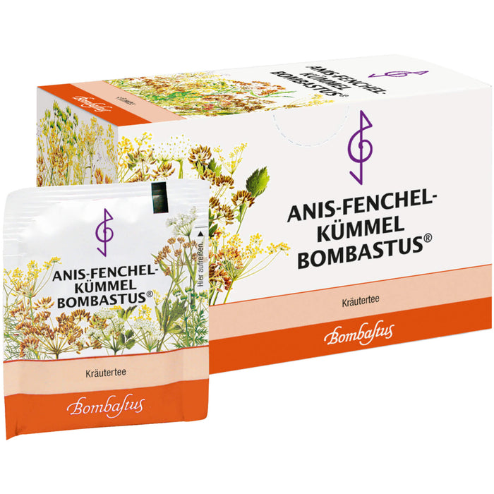 Anis-Fenchel-Kümmel Bombastus Kräutertee, 20 St. Filterbeutel