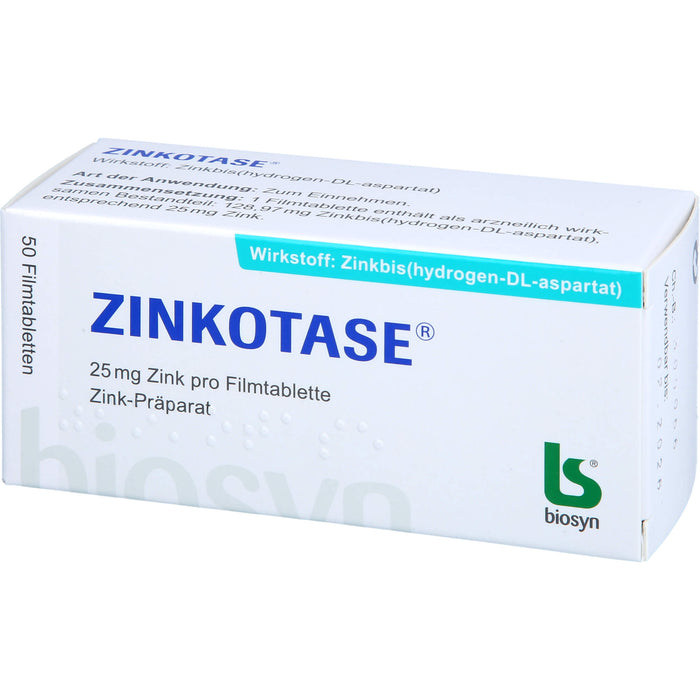 ZINKOTASE Filmtabletten, 50 St. Tabletten