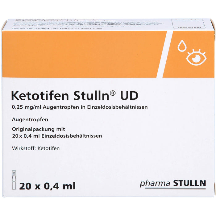 Ketotifen Stulln UD, 20X0.4 ml EDP