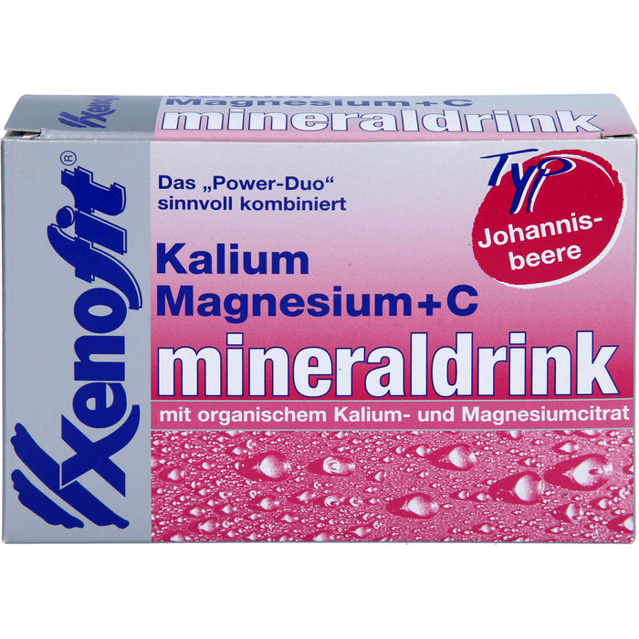 XENOFIT Kalium Magnesium + Vitamin C Pulver, 20 pcs. Sachets