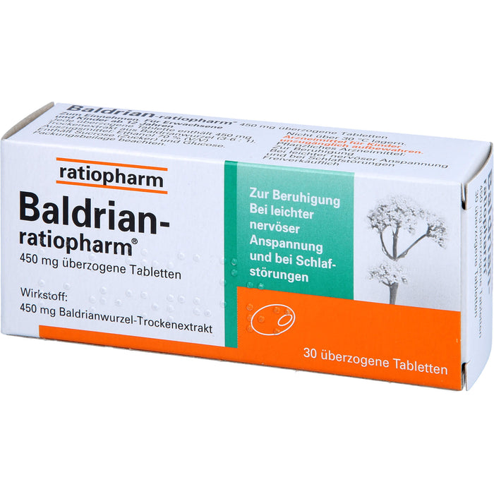 Baldrian-ratiopharm Tabletten, 30 pcs. Tablets