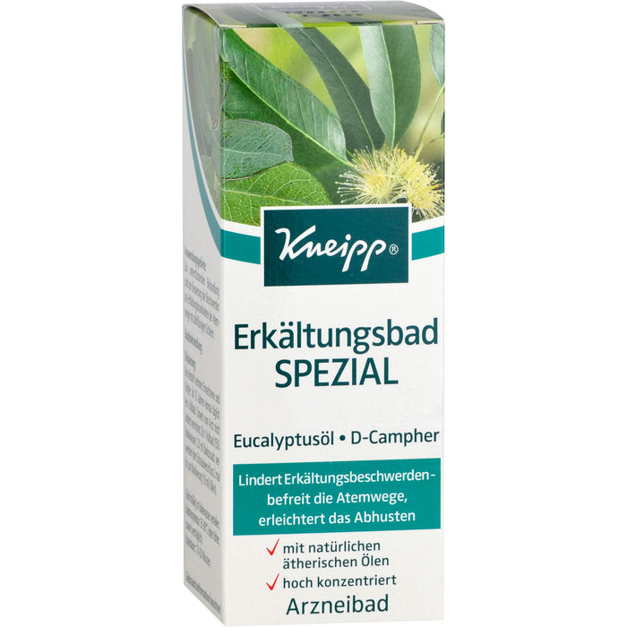 Kneipp Erkältungsbad Spezial befreit die Atemwege und erleichtert das Abhusten, 200 ml Bath additive