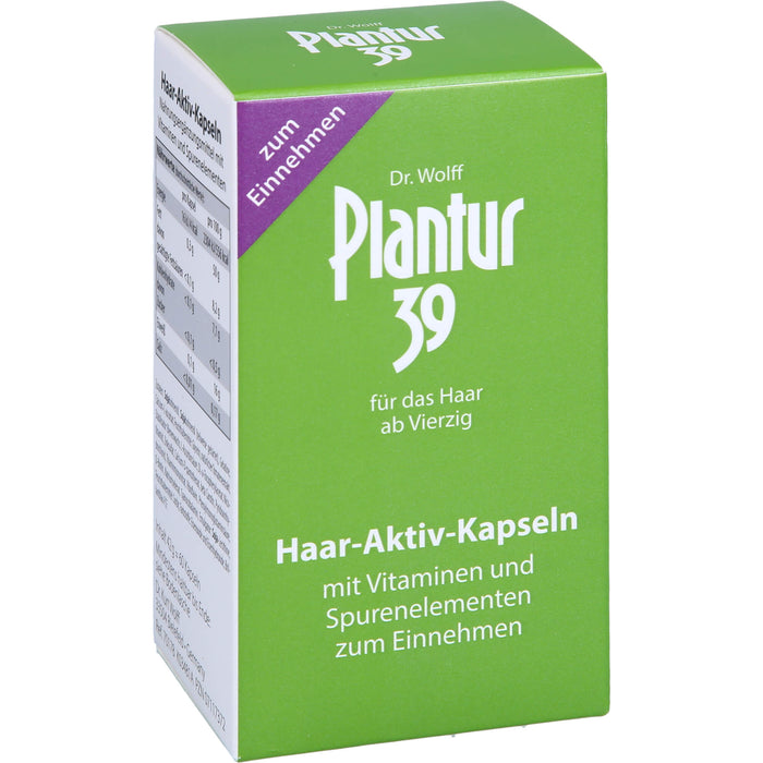 Plantur 39 Haar-Aktiv Kapseln, 60 St. Kapseln