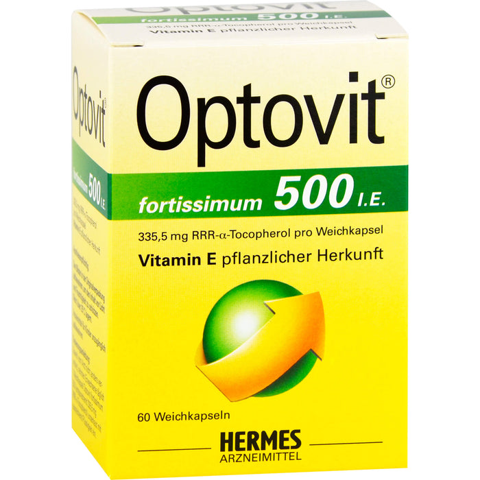 Optovit fortissimum 500 I.E. Kapseln, 60 pcs. Capsules