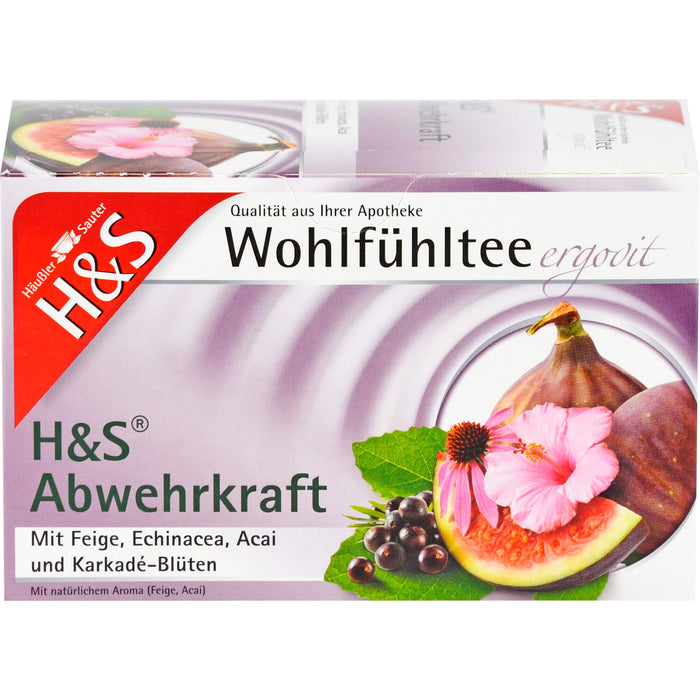 H&S Abwehrkraft Wohlfühltee, 20 pc Sac filtrant