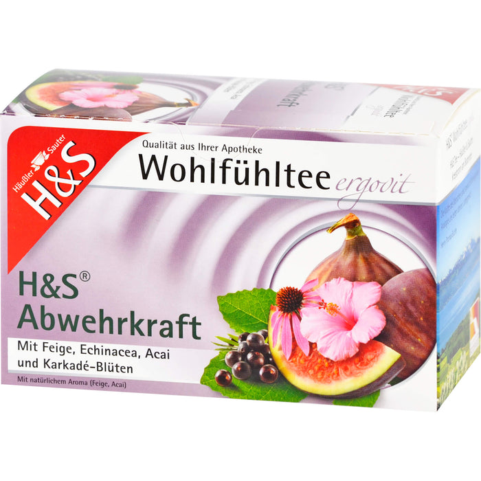 H&S Abwehrkraft Wohlfühltee, 20 pc Sac filtrant