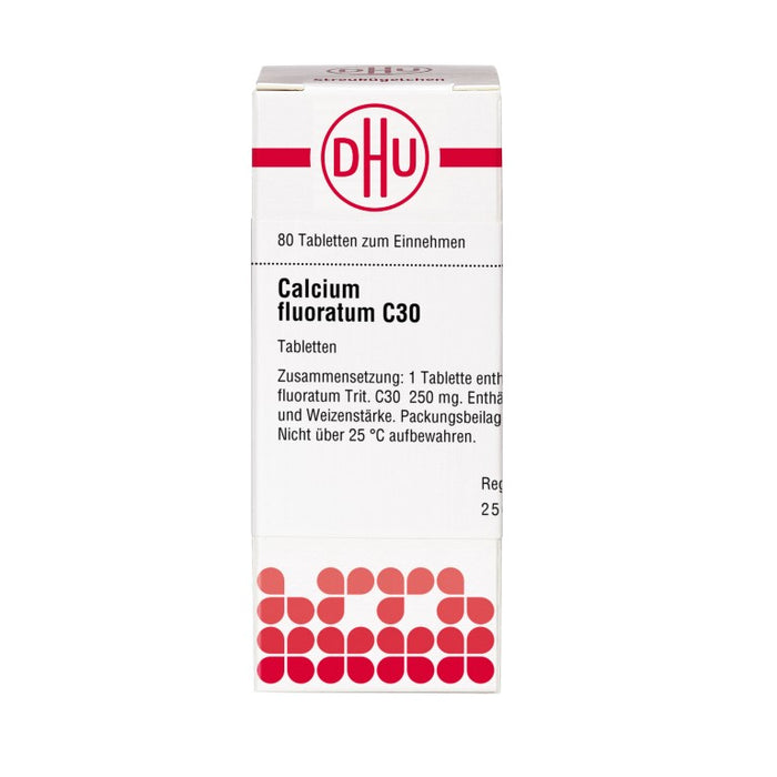 Calcium fluoratum C30 DHU Tabletten, 80 St. Tabletten