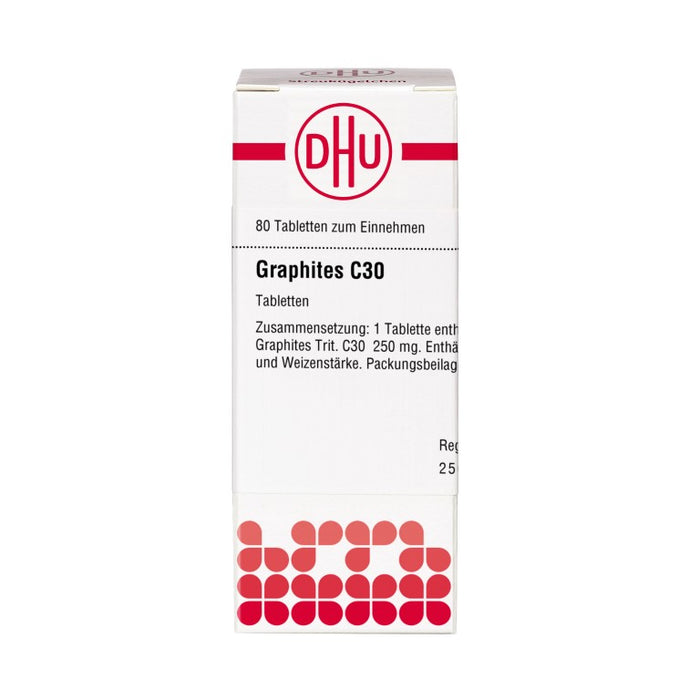 Graphites C30 DHU Tabletten, 80 St. Tabletten