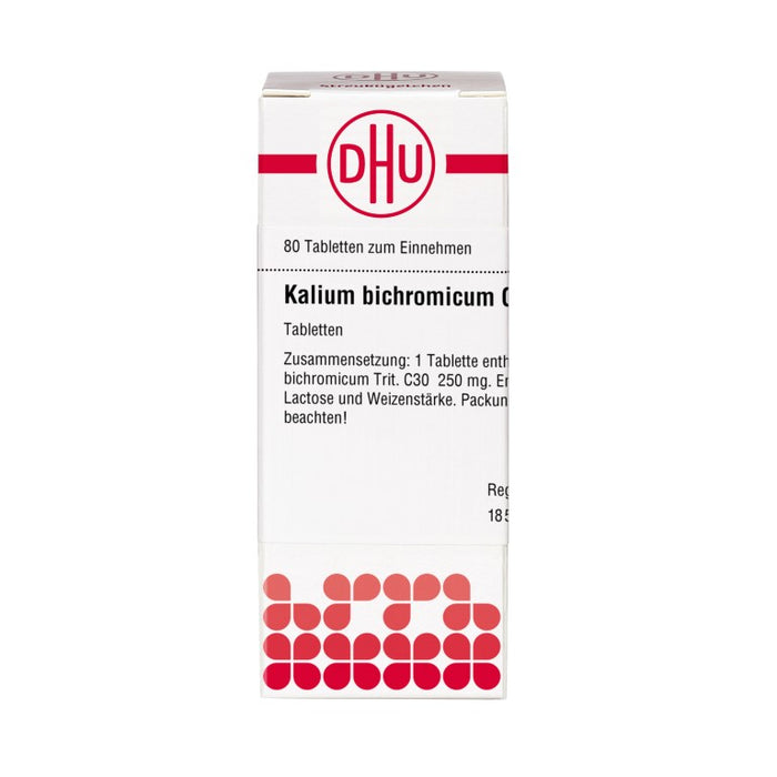 DHU Kalium bichromicum C30 Tabletten, 80 St. Tabletten