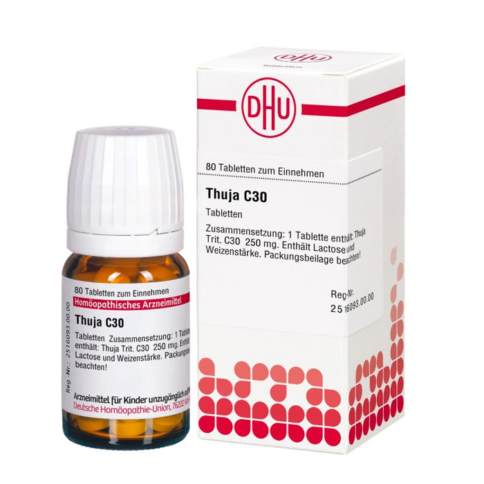 DHU Thuja C30 Tabletten, 80 St. Tabletten