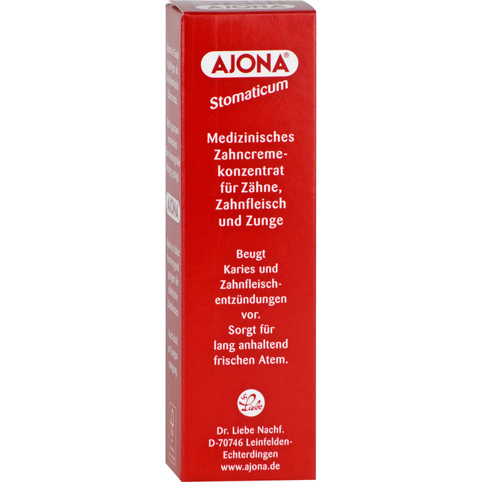 Ajona Stomaticum medizinsches Zahncremekonzentrat, 25 ml Dentifrice