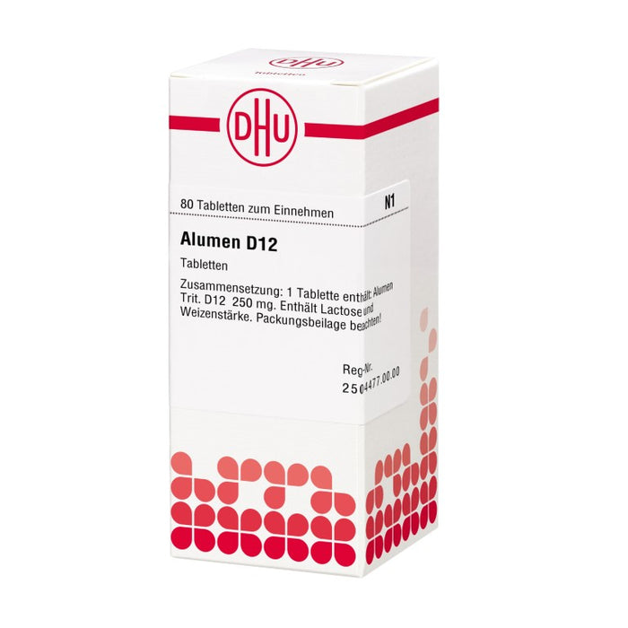 DHU Alumen D12 Tabletten, 80 pcs. Tablets