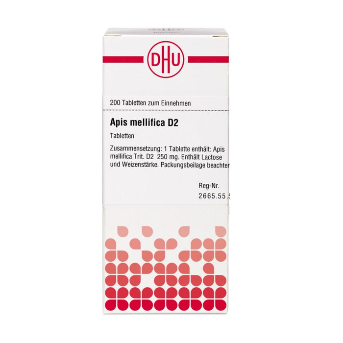 DHU Apis mellifica D2 Tabletten, 200 pcs. Tablets