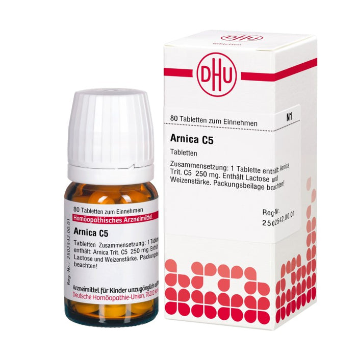 DHU Arnica C5 Tabletten, 80 pc Tablettes