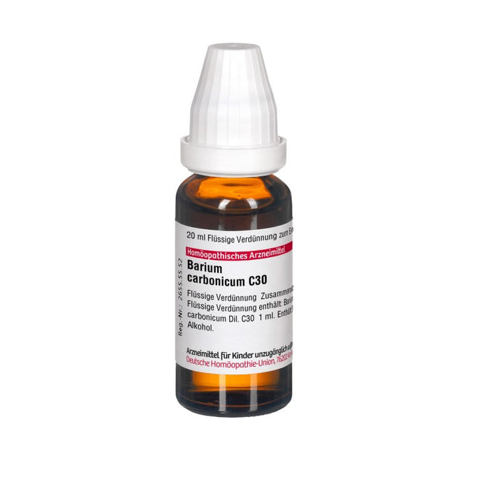 Barium carbonicum C30 DHU Dilution, 20 ml Lösung