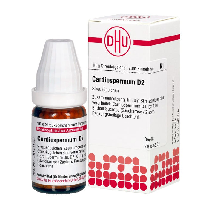 DHU Cardiospermum D2 Streukügelchen, 10 g Globules