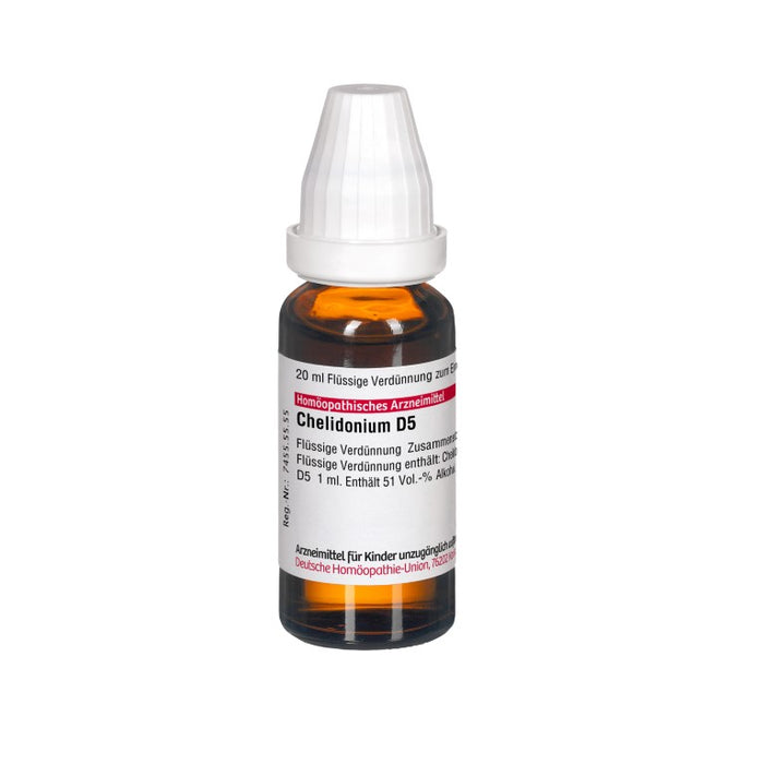 DHU Chelidonium D5 Dilution, 20 ml Lösung