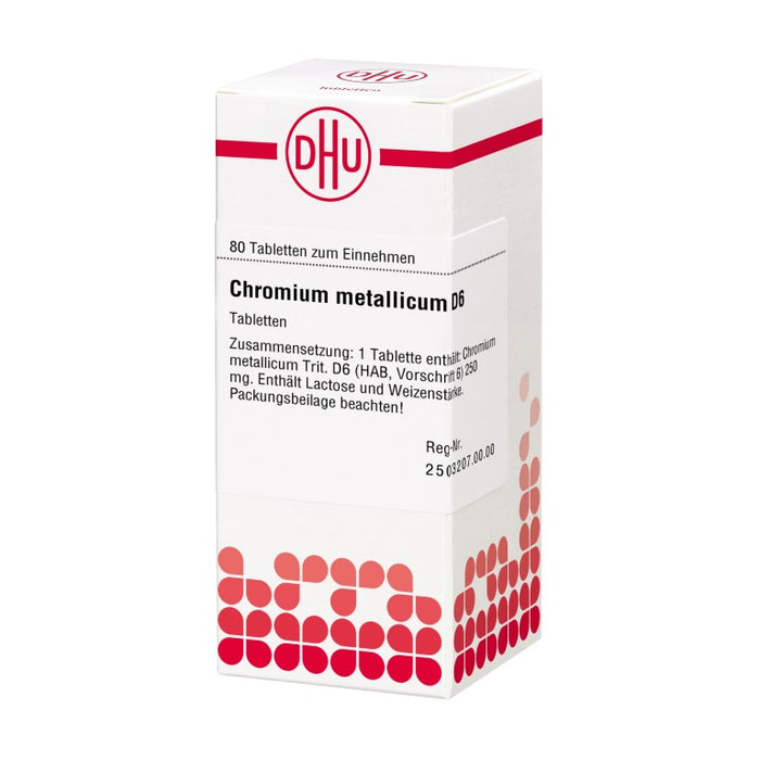 DHU Chromium metallicum D6 Tabletten, 80 pcs. Tablets