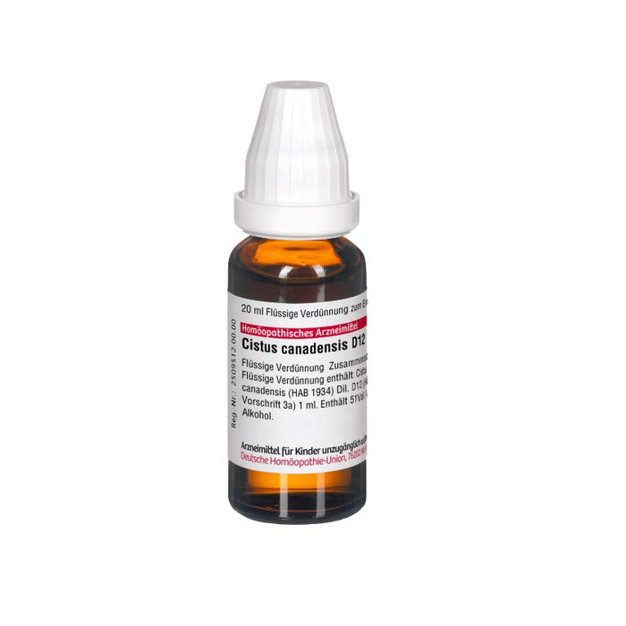 DHU Cistus canadensis D12 Dilution, 20 ml Lösung