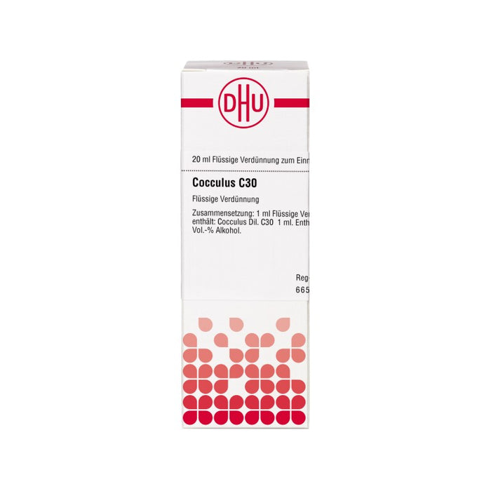 Cocculus C30 DHU Dilution, 20 ml Lösung