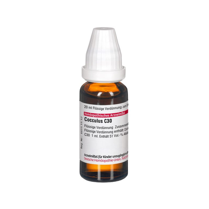 Cocculus C30 DHU Dilution, 20 ml Lösung