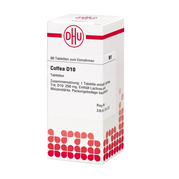 DHU Coffea D10 Tabletten, 80 St. Tabletten