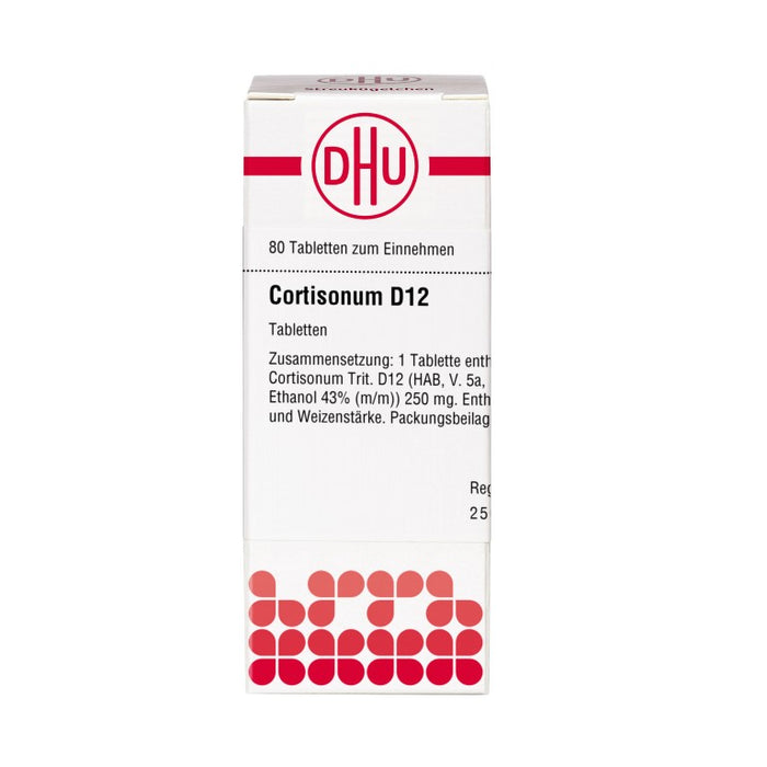 DHU Cortsonum D 12 Tabletten, 80 pc Tablettes