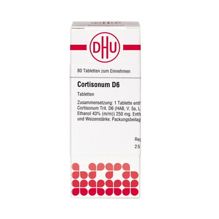 DHU Cortisonum D6 Tabletten, 80 pcs. Tablets