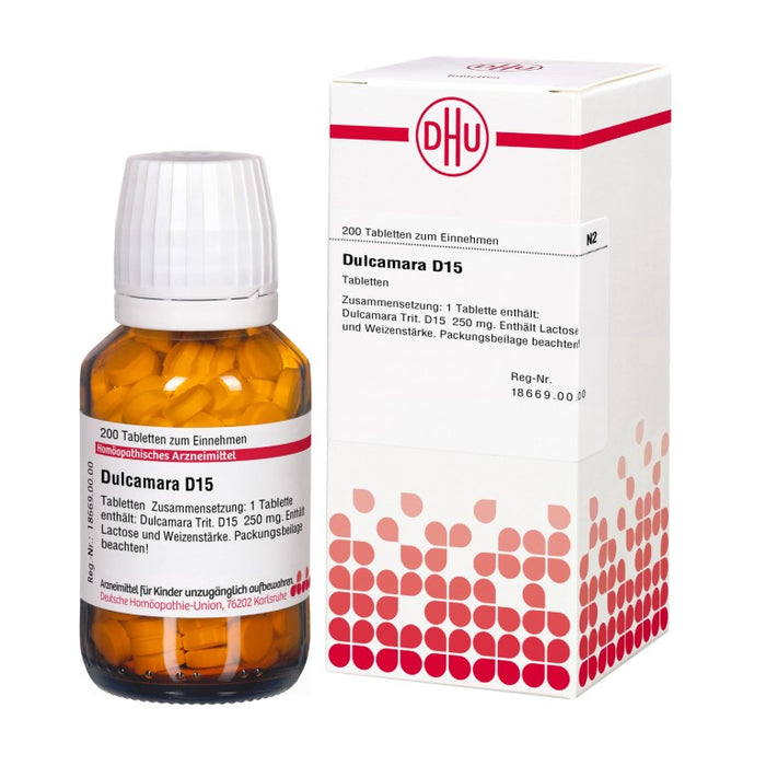 DHU Dulcamara D15 Tabletten, 200 St. Tabletten