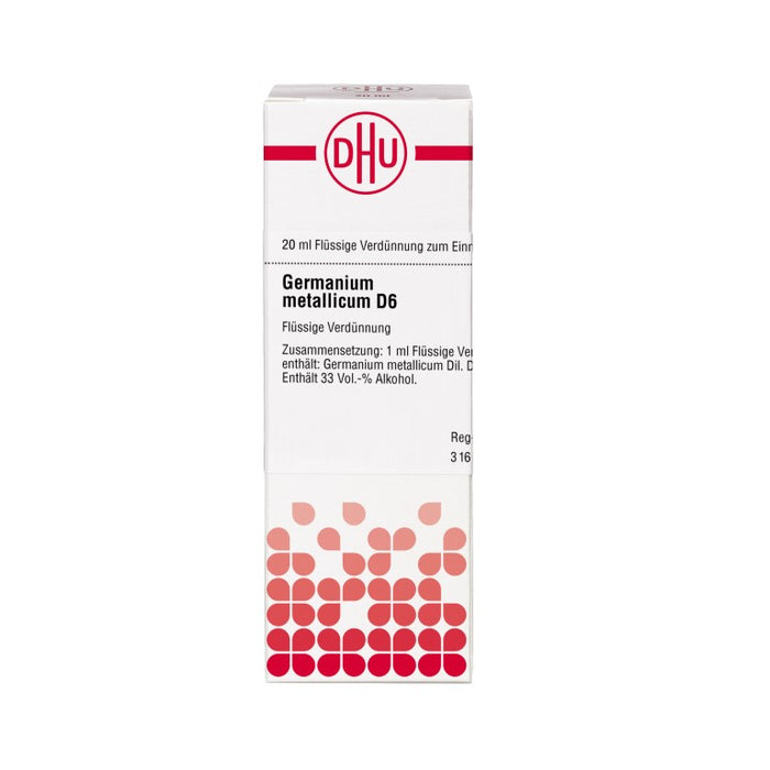 DHU Germanium metallicum D6 Dilution, 20 ml Lösung