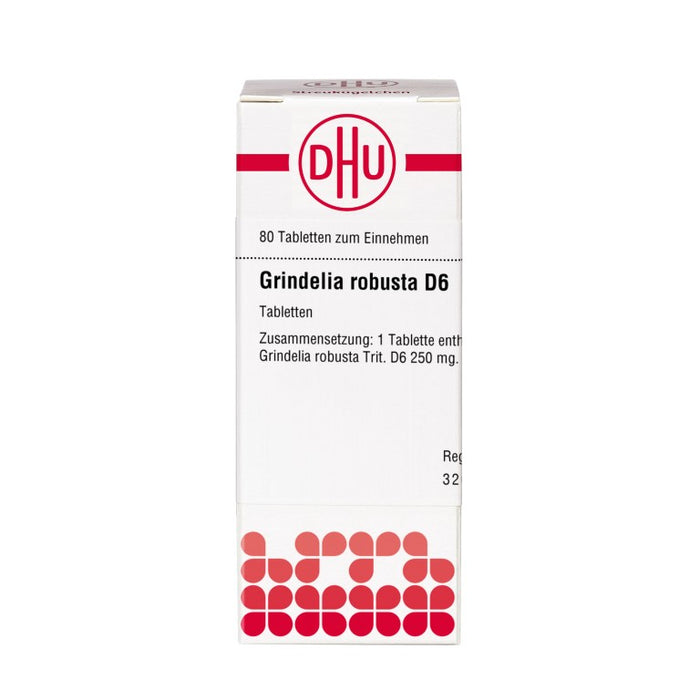 DHU Grindelia robusta D6 Tabletten, 80 pc Tablettes