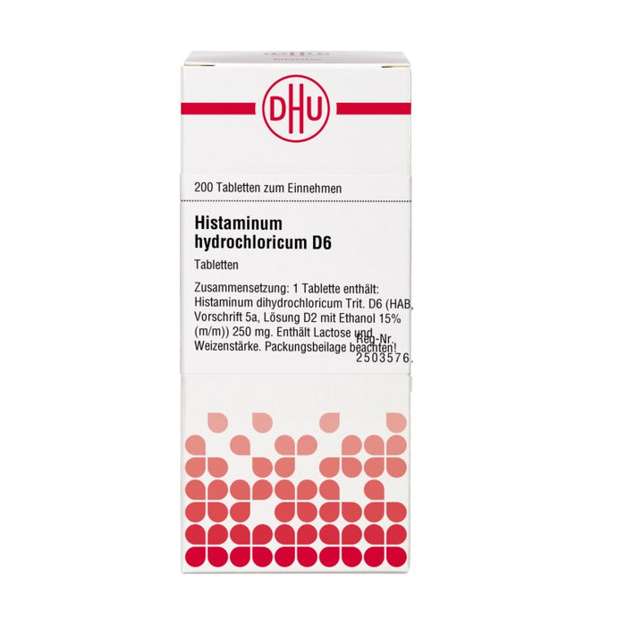 DHU Histaminum hydrochloricum D6 Tabletten, 200 St. Tabletten