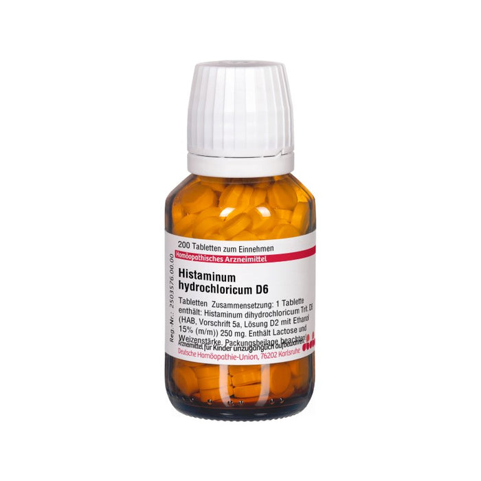 DHU Histaminum hydrochloricum D6 Tabletten, 200 St. Tabletten