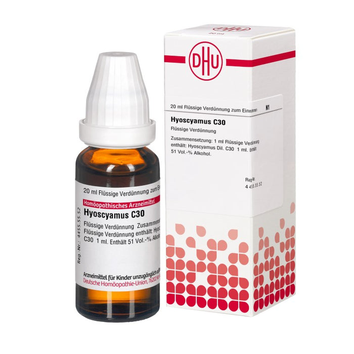 DHU Hyoscyamus C30 Dilution, 20 ml Lösung