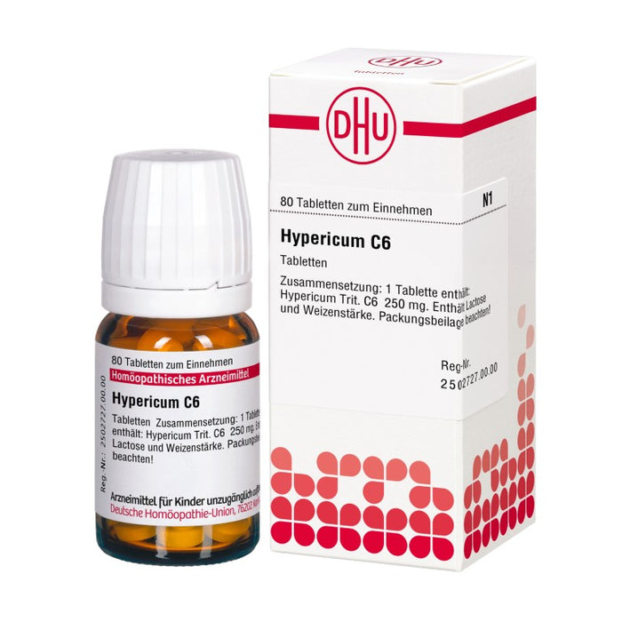 Hypericum C6 DHU Tabletten, 80 St. Tabletten