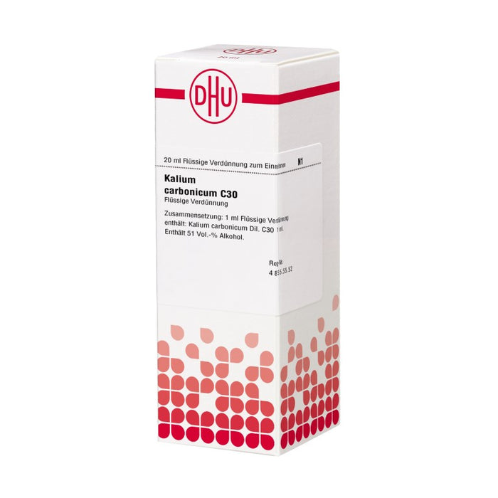 Kalium carbonicum C30 DHU Dilution, 20 ml Lösung