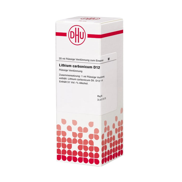 Lithium carbonicum D12 DHU Dilution, 20 ml Lösung