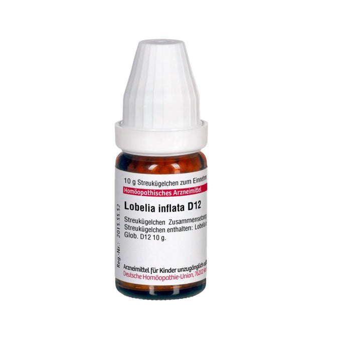 DHU Lobelia inflata D 12 Streukügelchen, 10 g Globuli