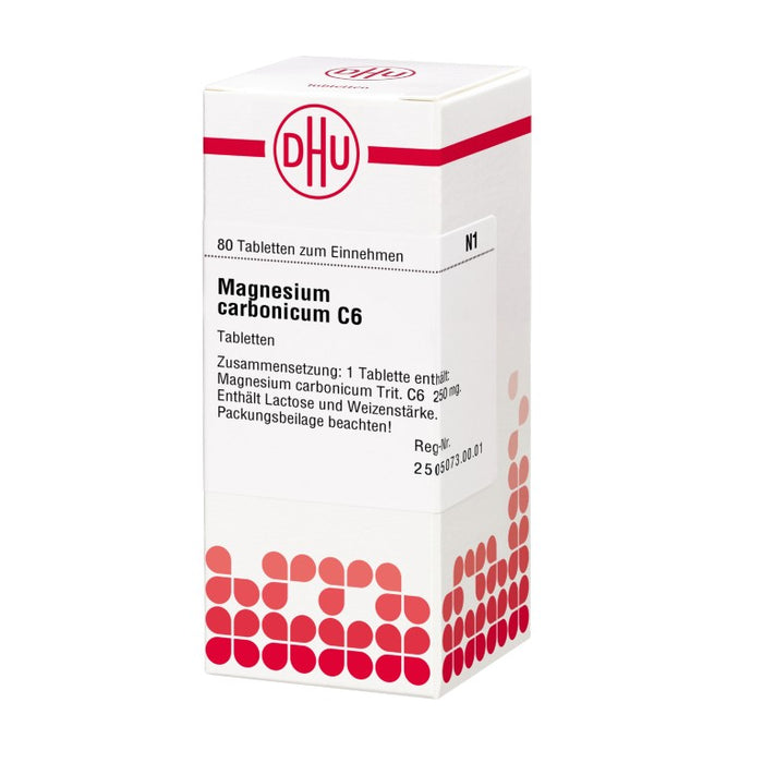 DHU Magnesium carbonicum C6 Tabletten, 80 St. Tabletten