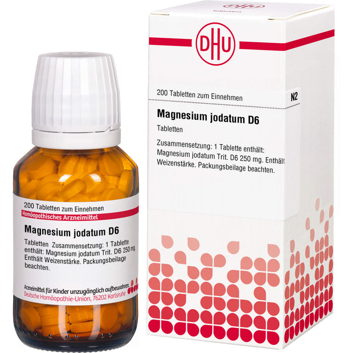 Magnesium jodatum D6 DHU Tabletten, 200 St. Tabletten