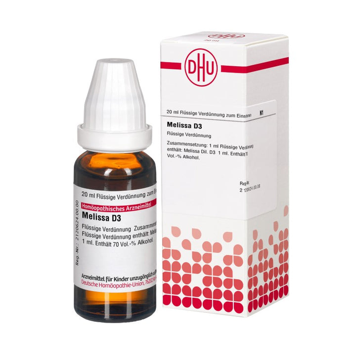 Melissa D3 DHU Dilution, 20 ml Lösung