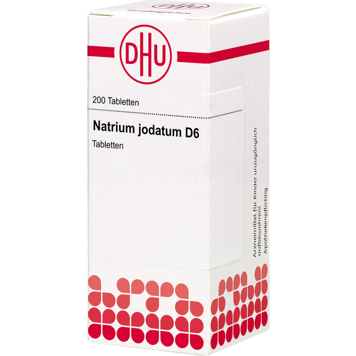 DHU Natrium jodatum D6 Tabletten, 200 St. Tabletten