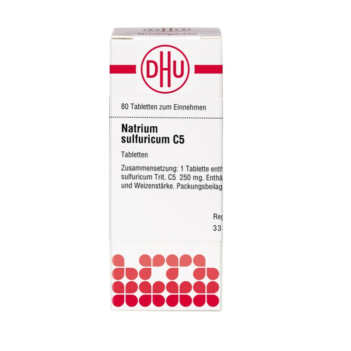 Natrium sulfuricum C5 DHU Tabletten, 80 St. Tabletten