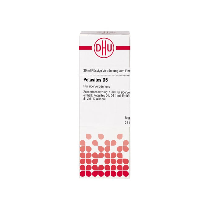 Petasites D6 DHU Dilution, 20 ml Lösung