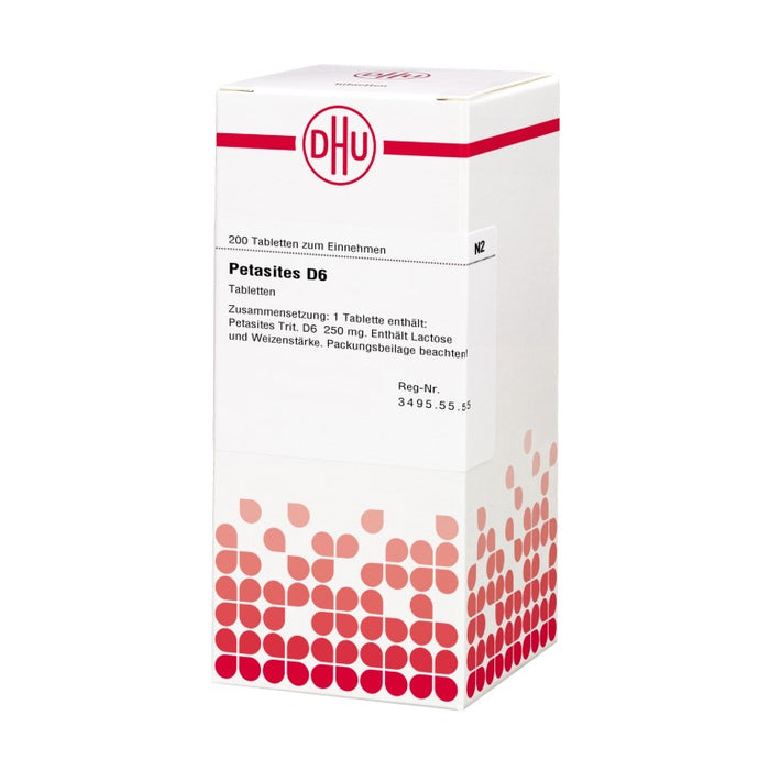 DHU Petasites D 6 Tabletten, 200 St. Tabletten