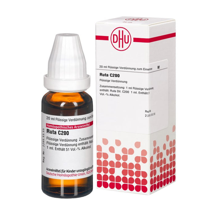 DHU Ruta C200 Dilution, 20 ml Lösung