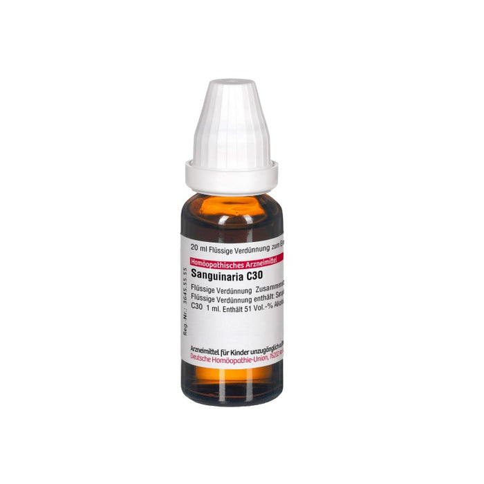 Sanguinaria C30 DHU Dilution, 20 ml Lösung