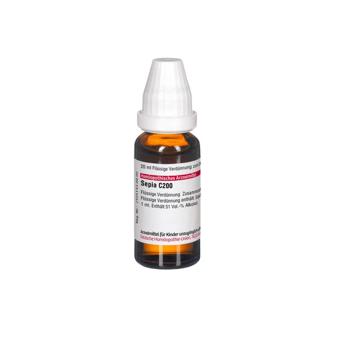 DHU Sepia C200 Dilution, 20 ml Lösung