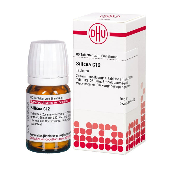 DHU Silicea C12 Tabletten, 80 pc Tablettes